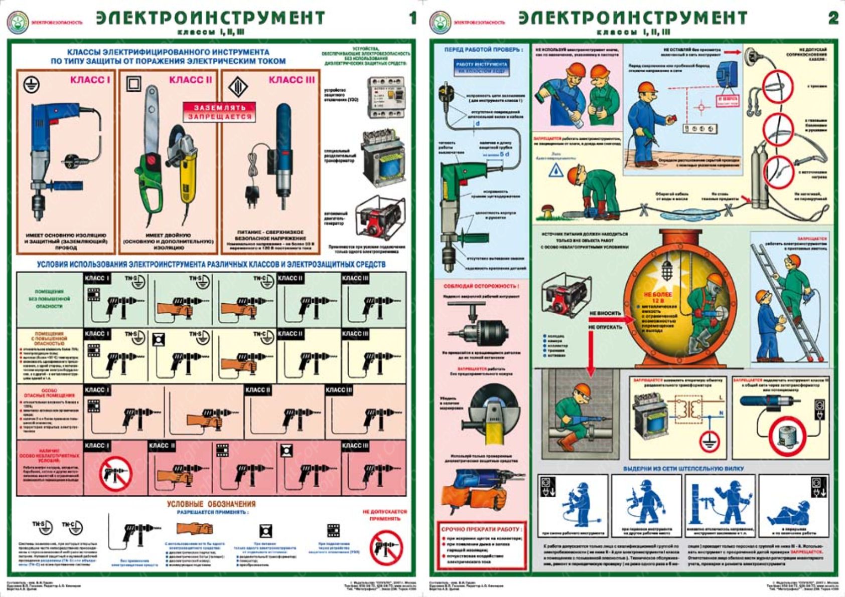 Электроинструмент 2 класса по электробезопасности